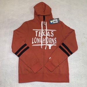 Russell Athletics Texas Longhorns Ladies Classic-Fit Zip Up Hoodie Med 8/10 NWT